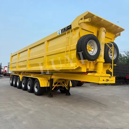 공장 공급 40입방미터 6080톤 덤프 세미 트레일러 덤프트럭 광물/모래/석재 운송 팁핑 광산 트레일러 판매
