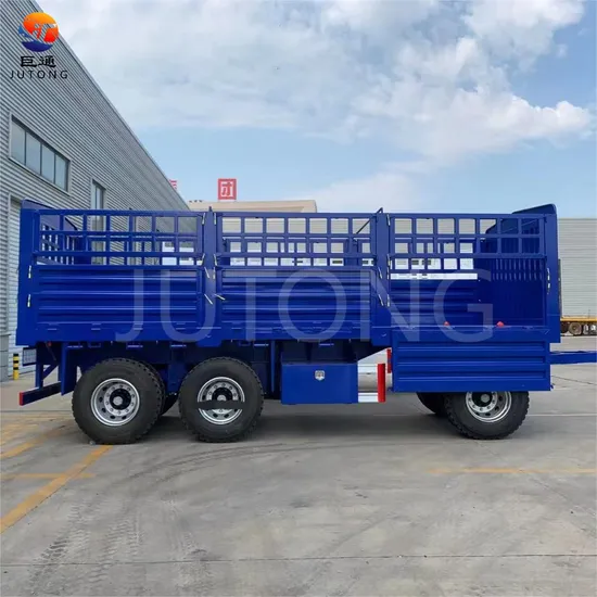 3축 카고 모래 운송 풀 트레일러 40톤 드로바 코펠링 카고 펜스 풀 세미 트레일러 트럭 트레일러