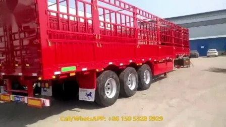 Cimc 펜스 세미 트레일러 3축 60톤 벌크화물 운송