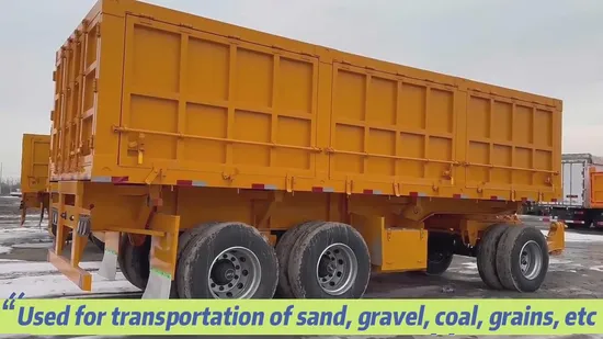 풀 트레일러/드롭사이드 트레일러/팁핑 트레일러/밴 트레일러 최저가 고품질 유틸리티 2축 스켈레톤 드로바 풀 트레일러 판매