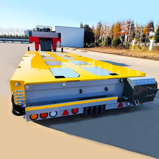 산업용 운송용 구즈넥 로우베드 컨테이너 판매 다목적 선박화물 중장비 모듈형 유압 로우베드 세미 트레일러 트럭 트레일러