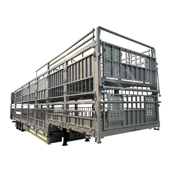 루이 핫세일 2/3/4 액슬 가드레일 카고 트럭 세미