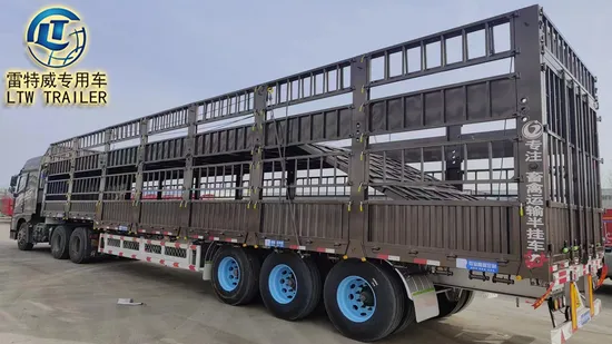 벌크 펜스 스테이크 세미 트레일러 BPW Tri