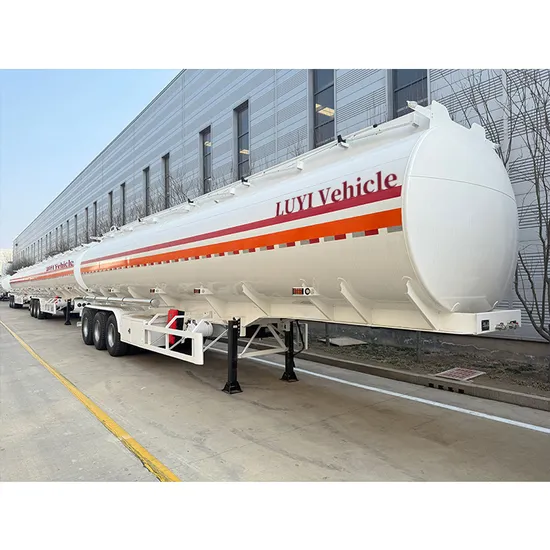 3축 36,000L/42,000L/45,000L 탄소/스테인리스/알루미늄 탱크/탱커 트럭 세미 트레일러, 시스턴 오일/연료/디젤/가솔린/석유/물/우유 운송용